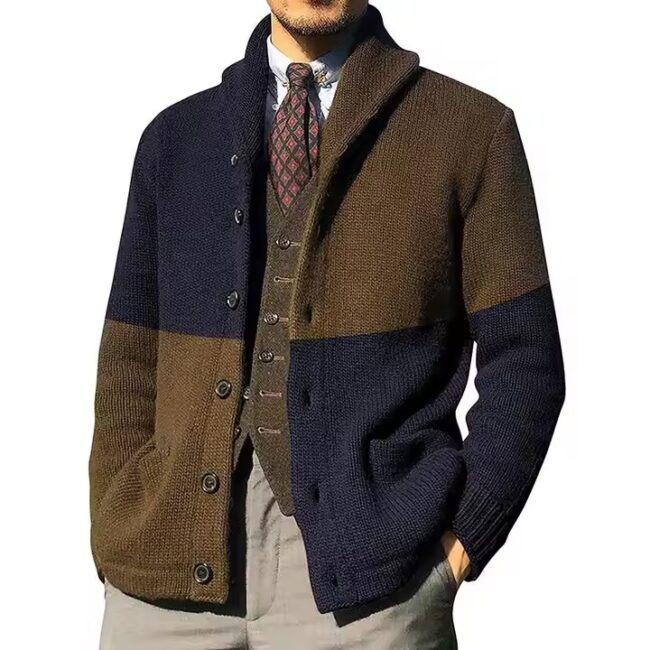 Hot Sale Many Colors Man Coats Button Plus Size Cardigans Sweater - Image 3