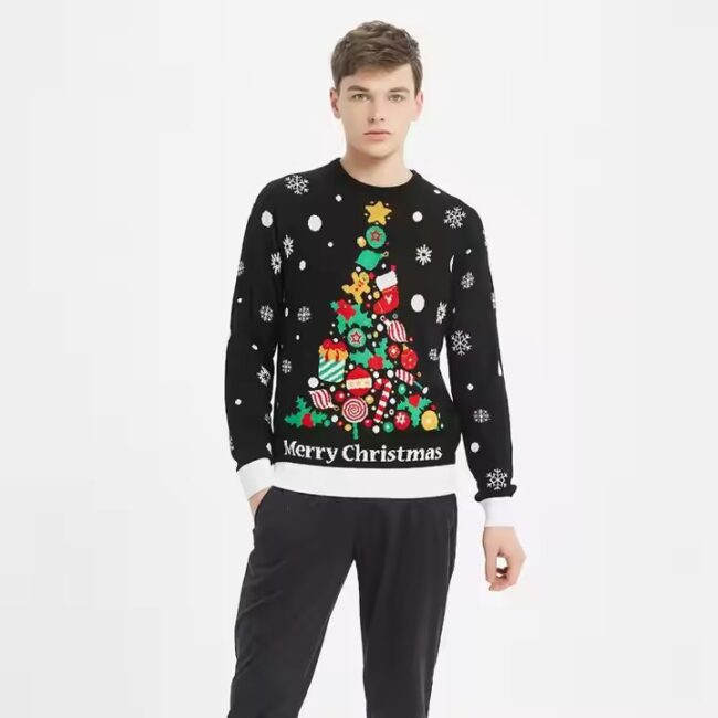 ugly christmas sweater custom wholesale christmas sweater for adults