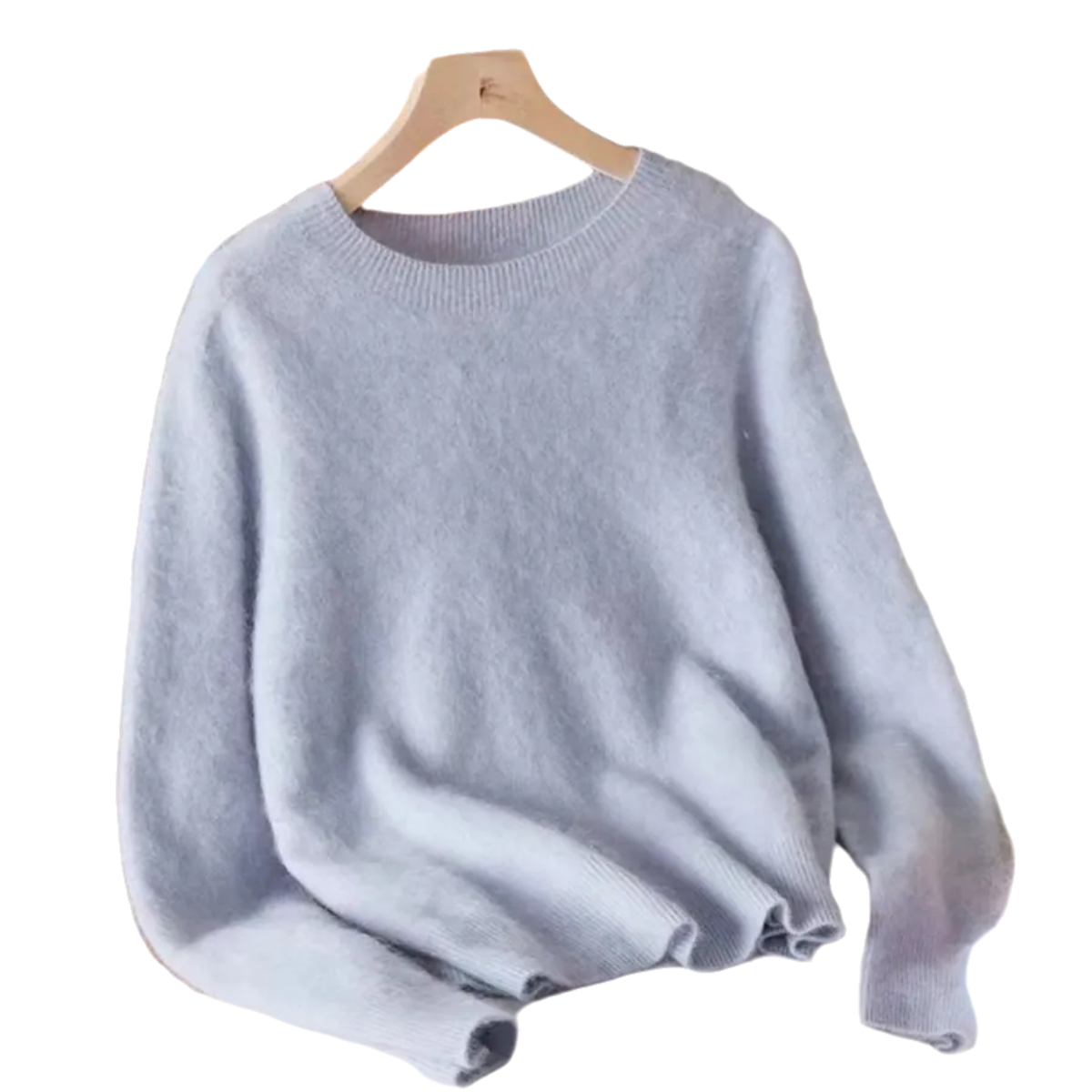 Custom Cashmere Sweater Manufacturer Brushed Cashmere Women Pullover Autumn/Winter Fluffy Luxury Cashmere Sweater Soft c
